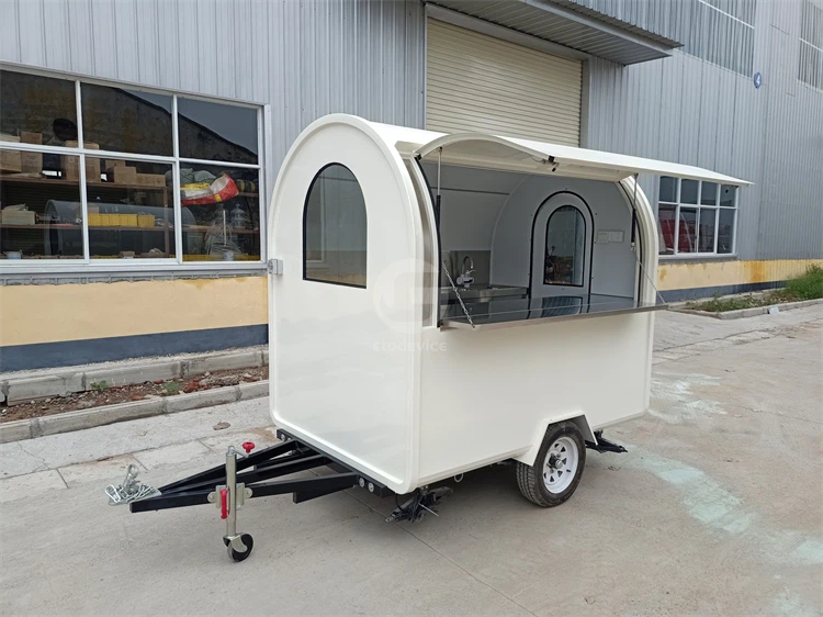 empty coffee food trailer for sale 
